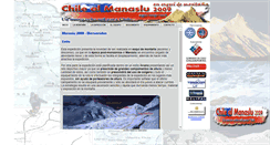 Desktop Screenshot of manaslu.alacumbre.cl